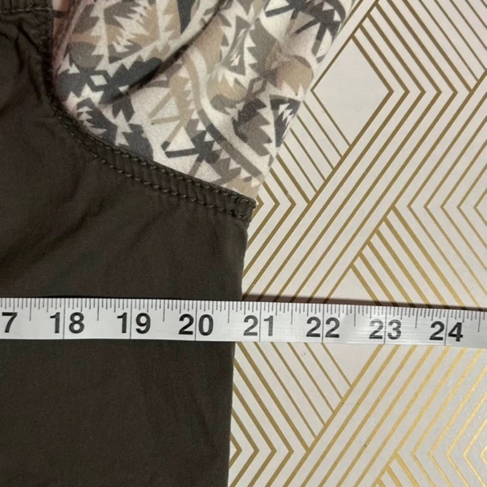 No Boundaries Utility Jacket With Patterned Sleev… - image 6